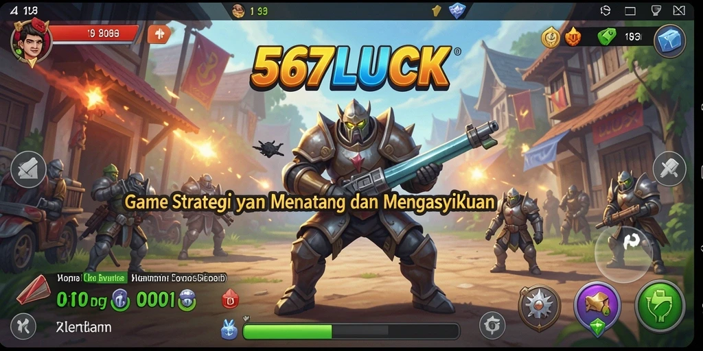 Tampilan gameplay <strong>567LUCK</strong> yang menarik dan interaktif.
