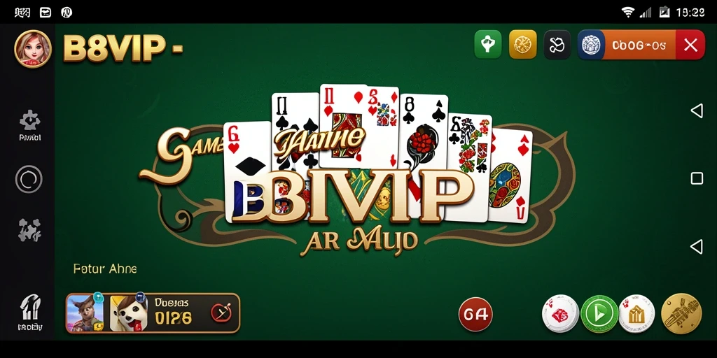 Tampilan gameplay B8VIP yang menyenangkan dalam permainan Domino.