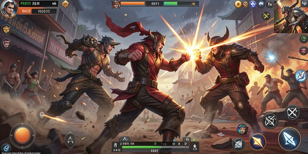 Tangkapan layar gameplay PG11 menampilkan aksi seru dan grafis menawan.